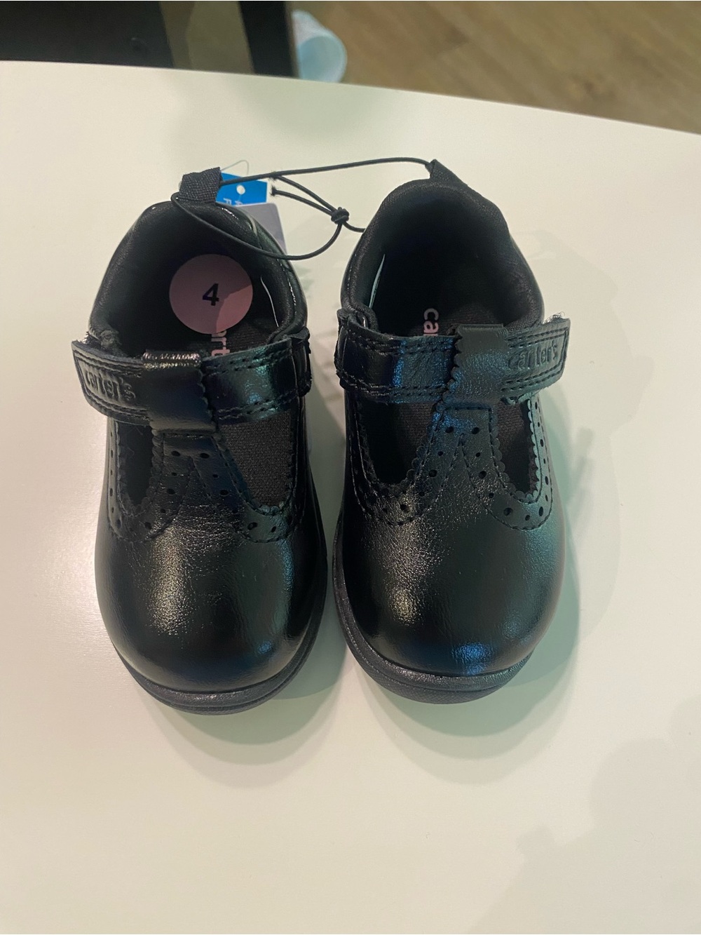 Carter's Black T-Strap Mary Jane Style School Shoes